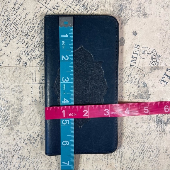 Oberon Design Leather Checkbook Cover - Picture 10 of 10